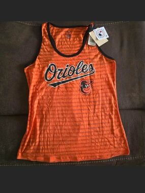 MLB Campus Lifestyle Baltimore Orioles Womens Tank Top Size Medium